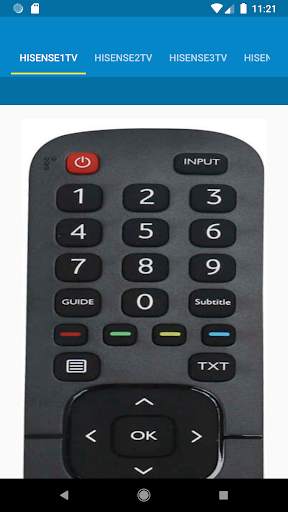 HiSense TV Remote Control screenshot 4