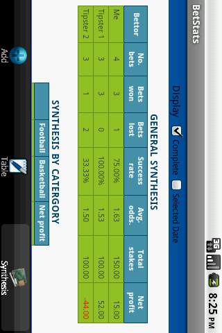 BetStats Lite - bet tracker screenshot 5