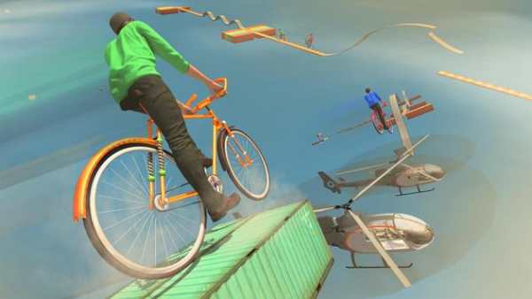 Impossible Bicyle Racing Stunts Tracks 3D screenshot 8