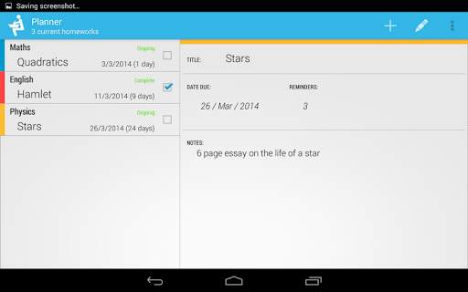 Homework Planner screenshot 5