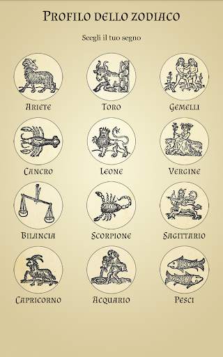 Profilo zodiacale e oroscopo screenshot 1