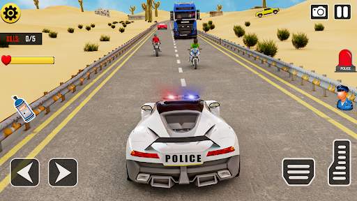 Police Car Driving Stunt Game screenshot 1