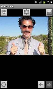 Hide face - blur photo tool screenshot 2