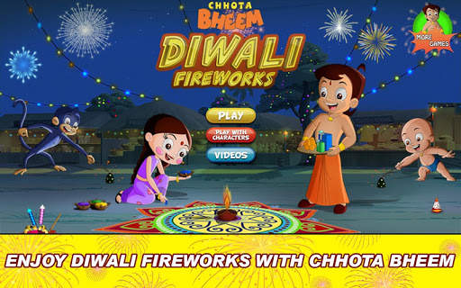 Chhota Bheem Diwali FireWorks screenshot 1