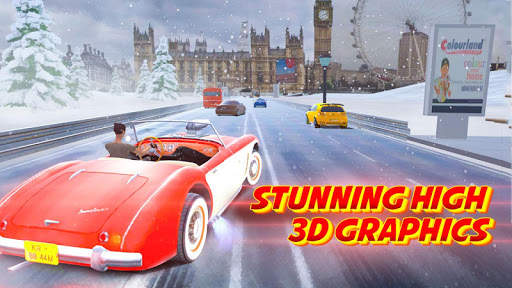 VR Car Race -Real Classic Auto Traffic Race screenshot 2
