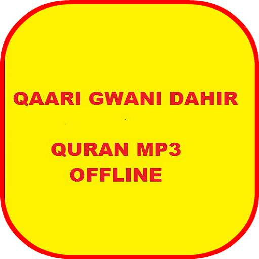 Gwani Dahir Quran Audio mp3 Offline 2.3