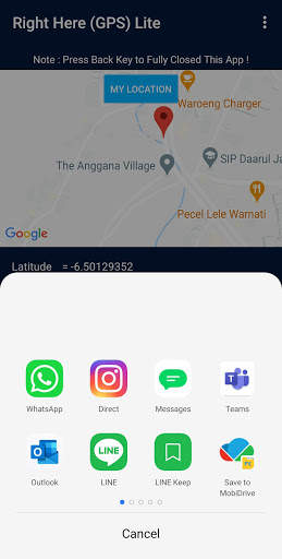 Right Here (GPS) Lite screenshot 3