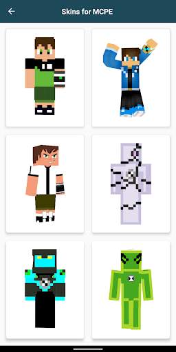 Ben Alien Skins for Minecraft screenshot 1