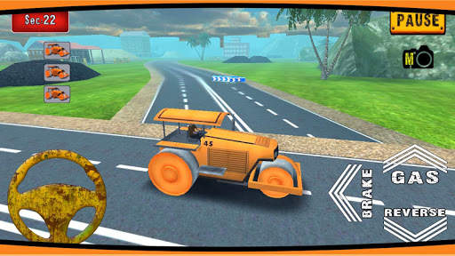 Road Roller Construction 3D screenshot 3