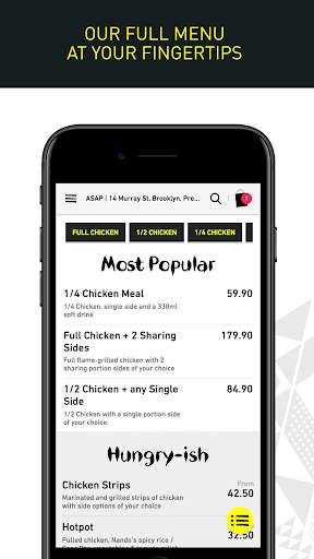 Nando's South Africa: Delivery & Collection screenshot 2