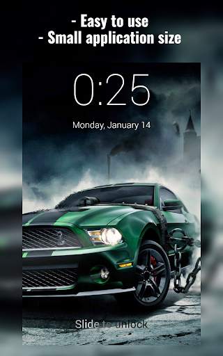 Real Racing Cars Lock Screen screenshot 7