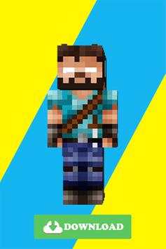 Herobrine Skins 3 تصوير الشاشة
