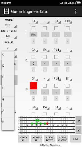 Guitar Engineer Lite screenshot 4