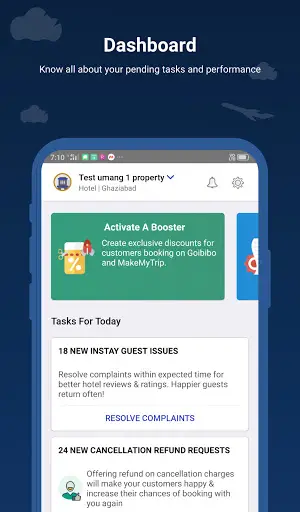 MMT & GI Hotel Partners App screenshot 1