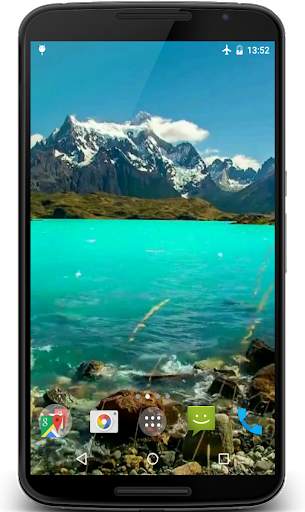 Landscape Video Live Wallpaper screenshot 1