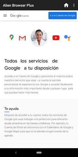 Alien Browser Plus screenshot 1