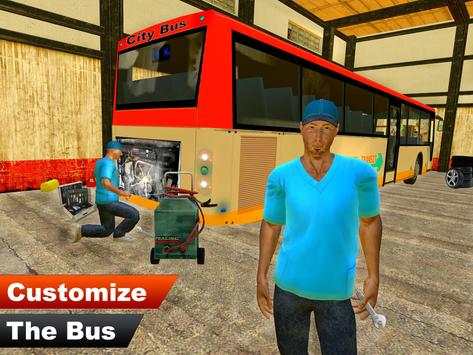 Workshop Mekanik 3D: Garasi Mekanik Bus Sim screenshot 9