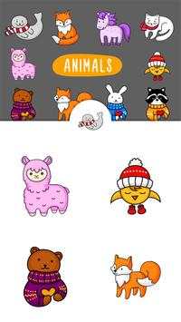 Cartoon Fairy Tale Stickers screenshot 3