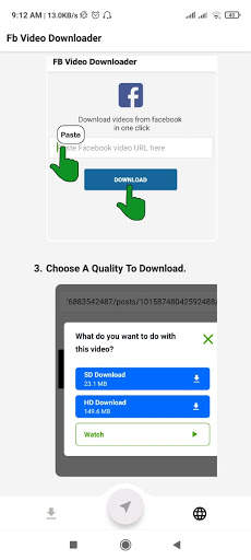 Video Downloader for Facebook - FB Video Download screenshot 2