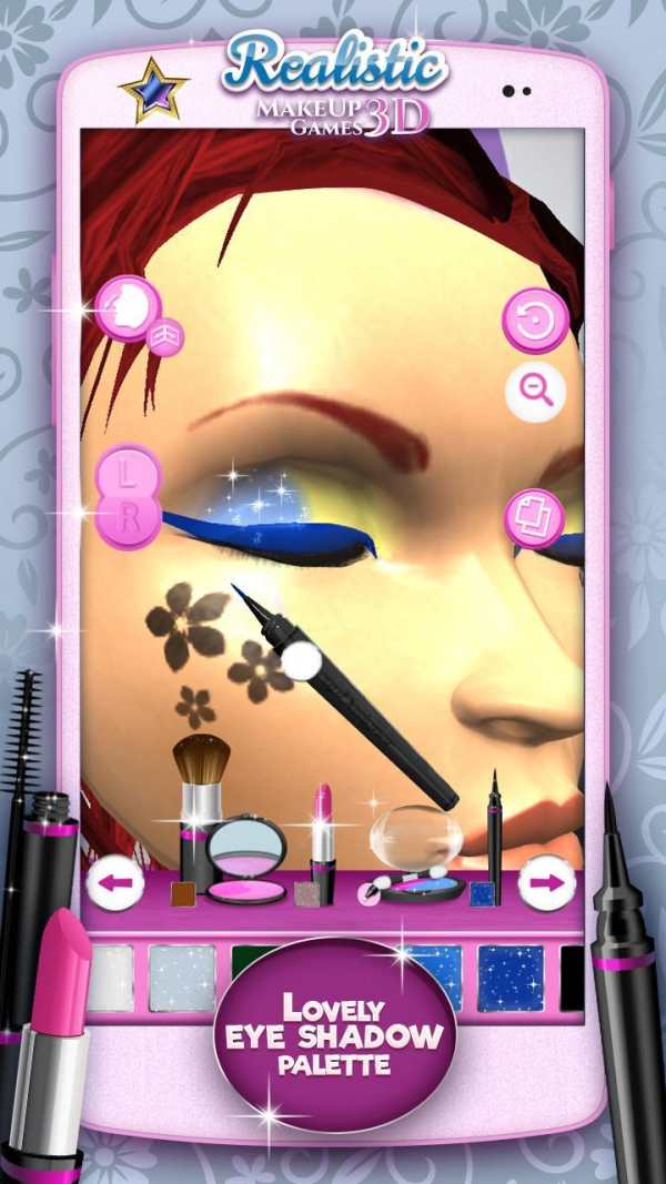 Realistic MakeUp Games 3D screenshot 6