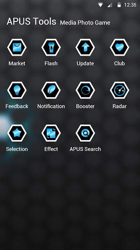 Honeycomb-APUS Launcher theme screenshot 3