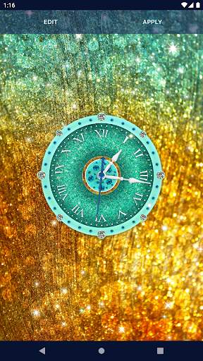 Diamond Clock Wallpaper screenshot 7