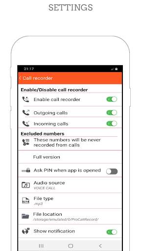 All Call Recorder Lite 2020 screenshot 2