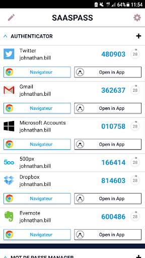 SAASPASS | Authenticator 2FA screenshot 3
