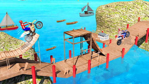 Crazy Bike Stunt Racing - Offline Motorcycle Games screenshot 3
