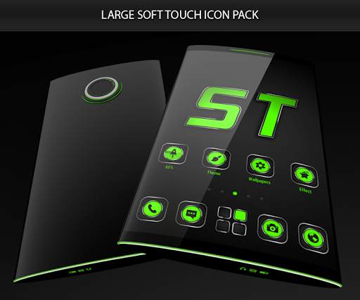 Soft Touch Green Theme screenshot 3