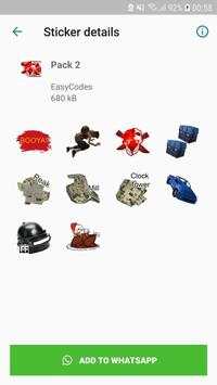 Stickers FF for WhatsApp screenshot 4