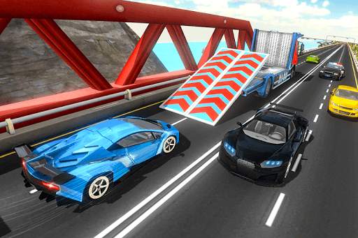 Highway Car Transform Tank Stunt Racing 2019 screenshot 7
