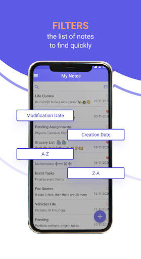 Notepad with Lock screenshot 4