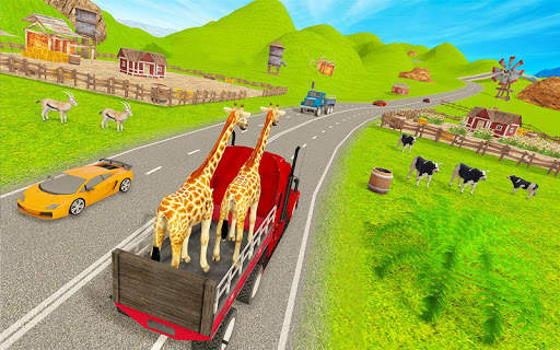 Farm Animal Truck Transport Simulator screenshot 4