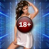 Virtual girl logo