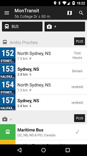 Maritime Bus - MonTransit screenshot 1
