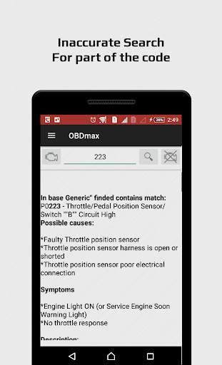 OBD2 scanner & fault codes des screenshot 3