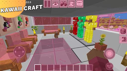Kawaii world mods in minecraft screenshot 1