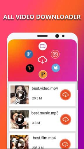 Videode-r HD - All Video Downloader Videodr screenshot 1