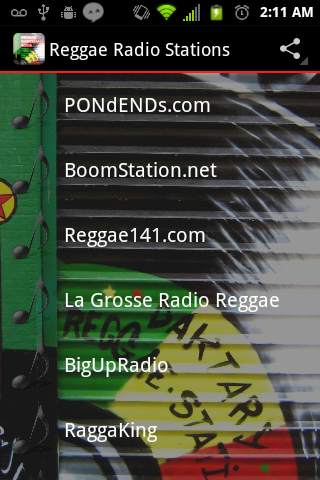 Reggae, Dancehall, Music Radio screenshot 1
