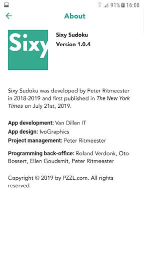 Sixy Sudoku screenshot 5