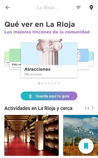 La Rioja Travel Guide in English with map screenshot 3