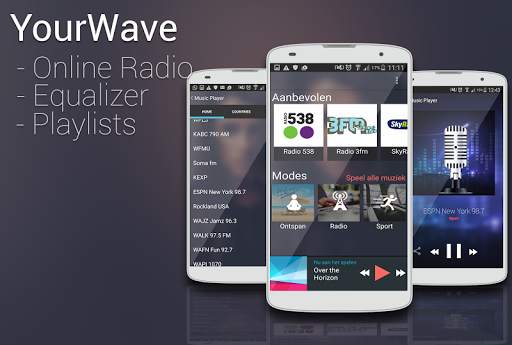 YourWavez: Radio & Muziek screenshot 1