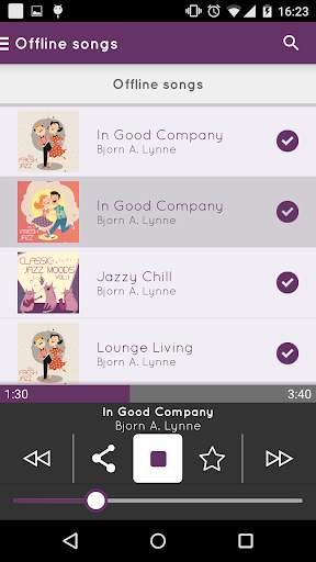 myTuner Jazz Radio Music screenshot 1