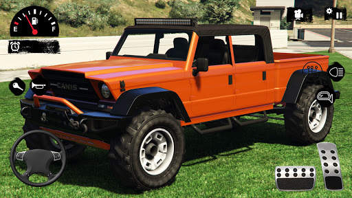 US Pickup Jeep Offroad Driving screenshot 2
