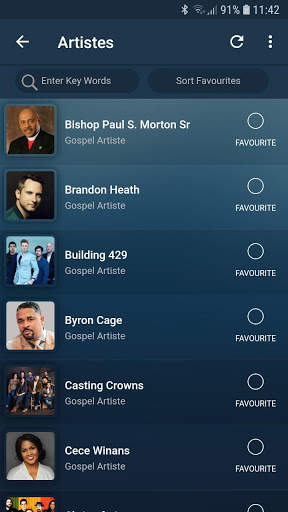 American Gospel Music & Artistes screenshot 4