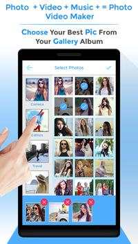 Photo   Video   Music = Photo Video Maker 2 تصوير الشاشة