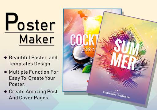 HD Poster Maker : Banner, Card & Ads Page Designer screenshot 1