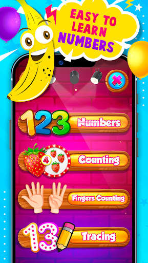 123 Numbers Tracing & Counting screenshot 1