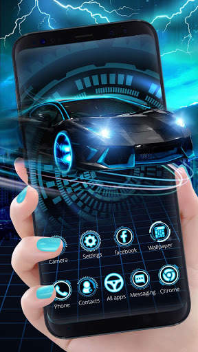 Fancy Black Car Launcher Theme Live HD Wallpapers screenshot 3